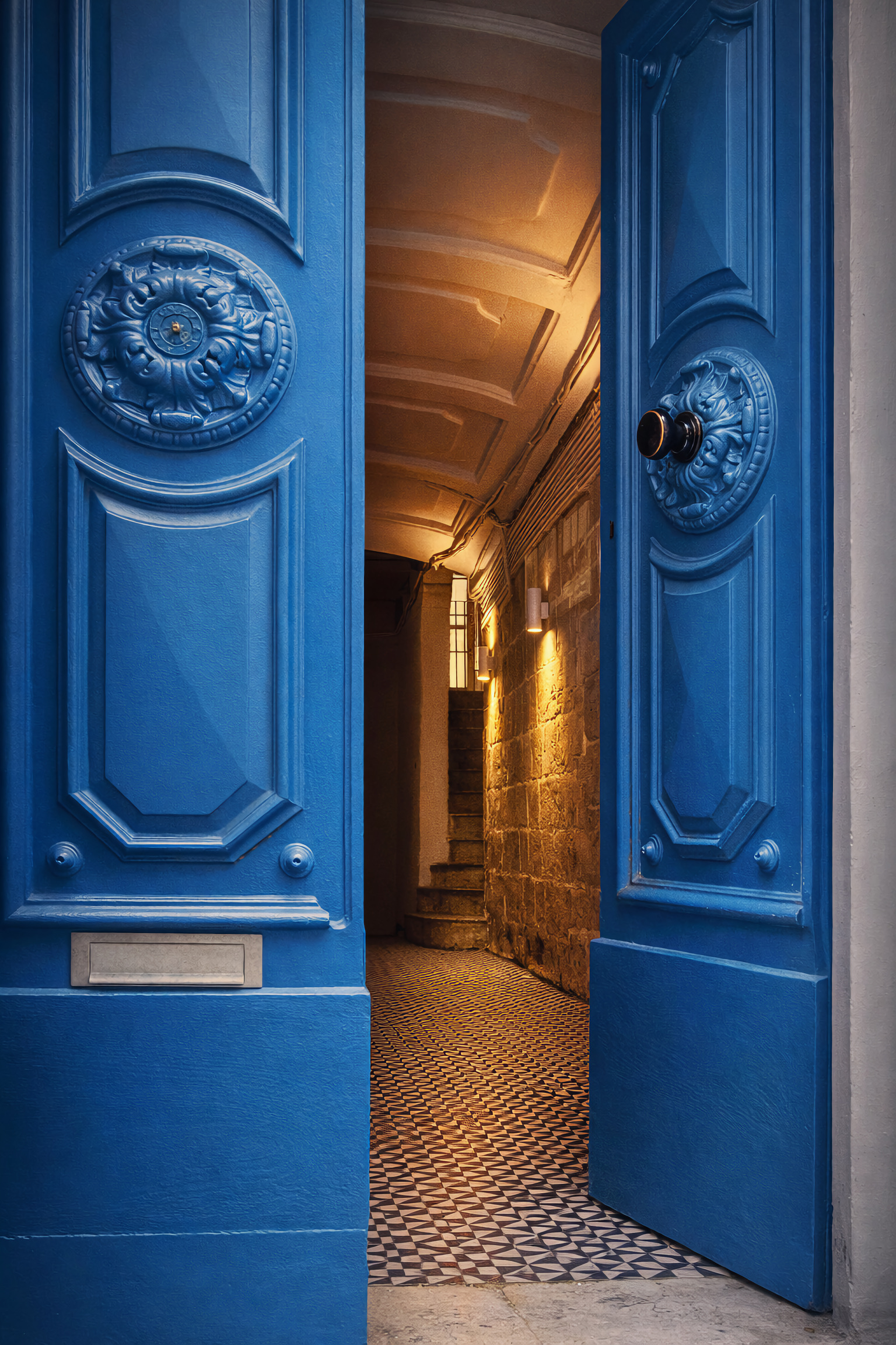 Historic Valletta property entrance